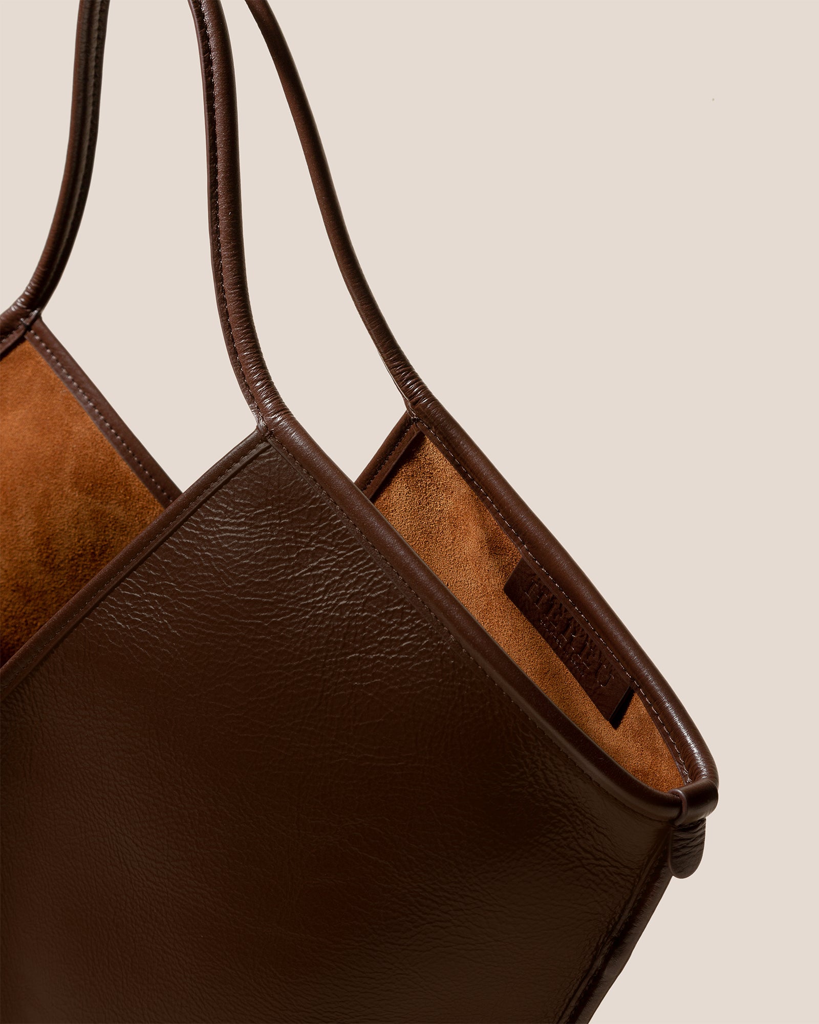 CALELLA DISTRESSED Leather Tote Bag Hereu Studio