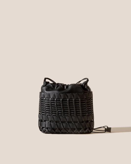 TRENA BUCKET - Interwoven Bucket Crossbody Bag