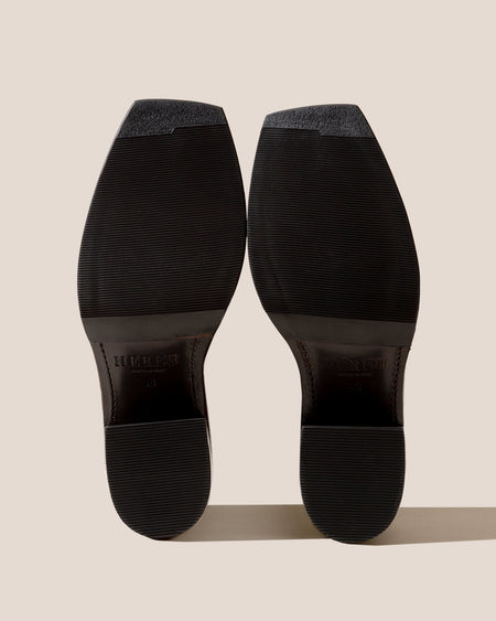 AGULLA - FOR ALL - Square-Toe Braided Detail Chelsea Boot