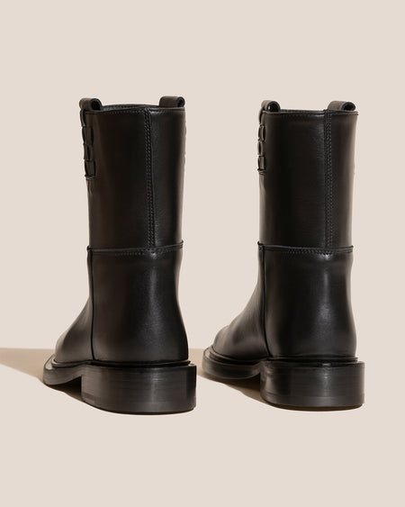 ANELLA LOW - Interwoven Detailed Pull-On Boot