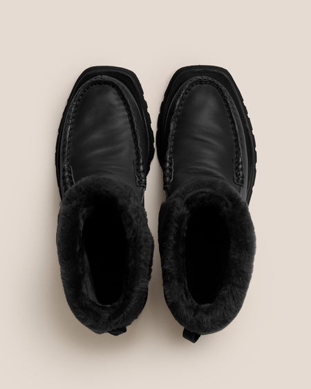 ARMENTA SHEARLING HIGH - Pull-On Low-calf Boot