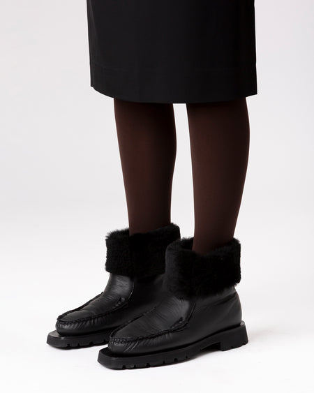 ARMENTA SHEARLING HIGH - Pull-On Low-calf Boot