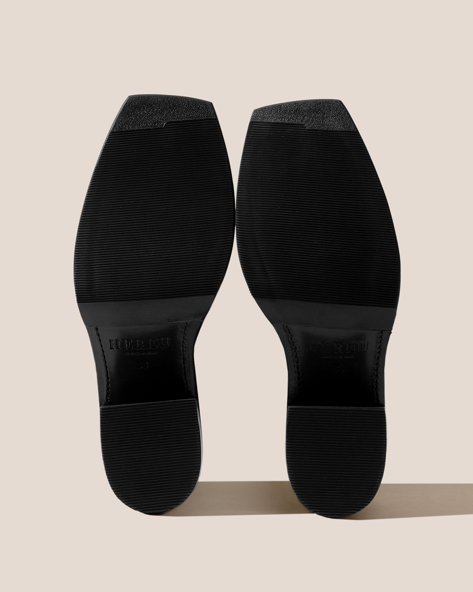 GALILEA - Square-Toe Braided Detail Boot – Hereu Studio