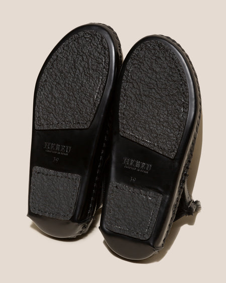 CARGOL SHEARLING - Whipstitched Slingback Clog