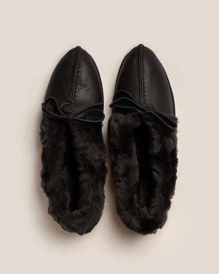 TILLA SHEARLING - Deconstructed Babouche