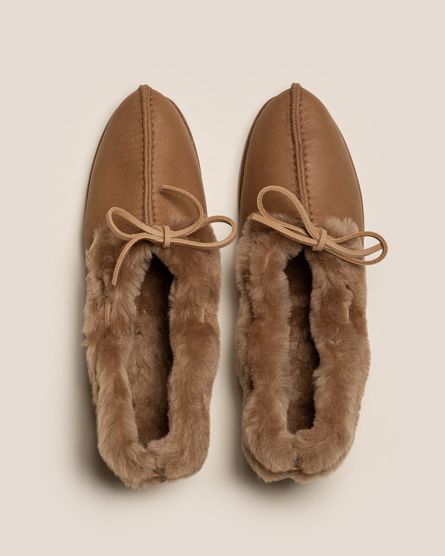 TILLA SHEARLING - Deconstructed Suede Babouche