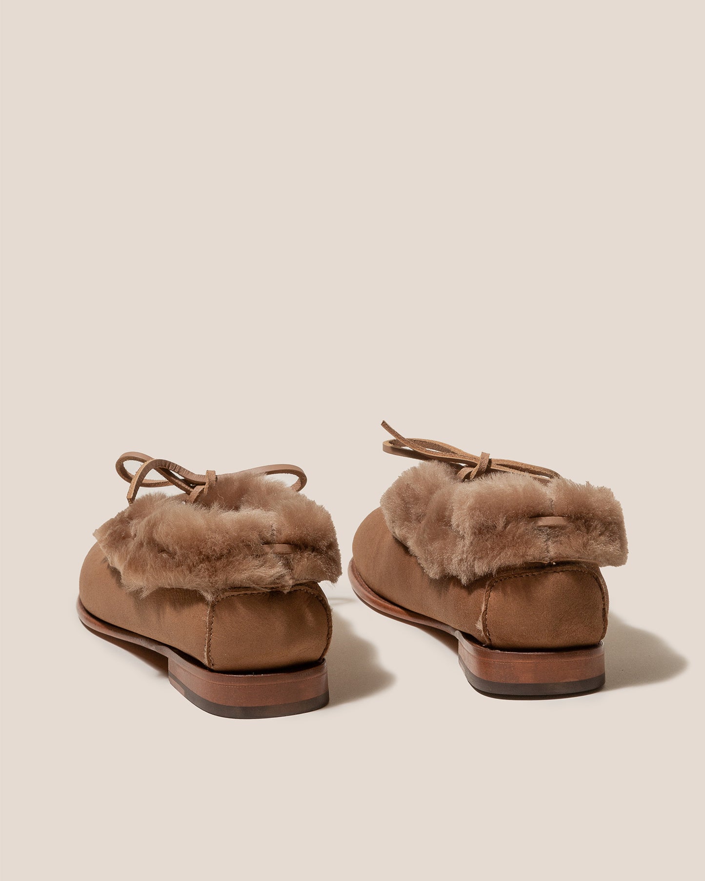 TILLA SHEARLING - Deconstructed Suede Babouche