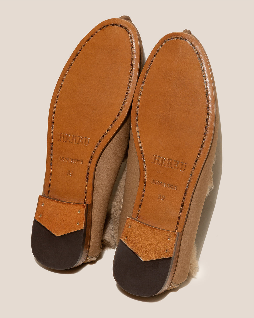 TILLA SHEARLING - Deconstructed Babouche