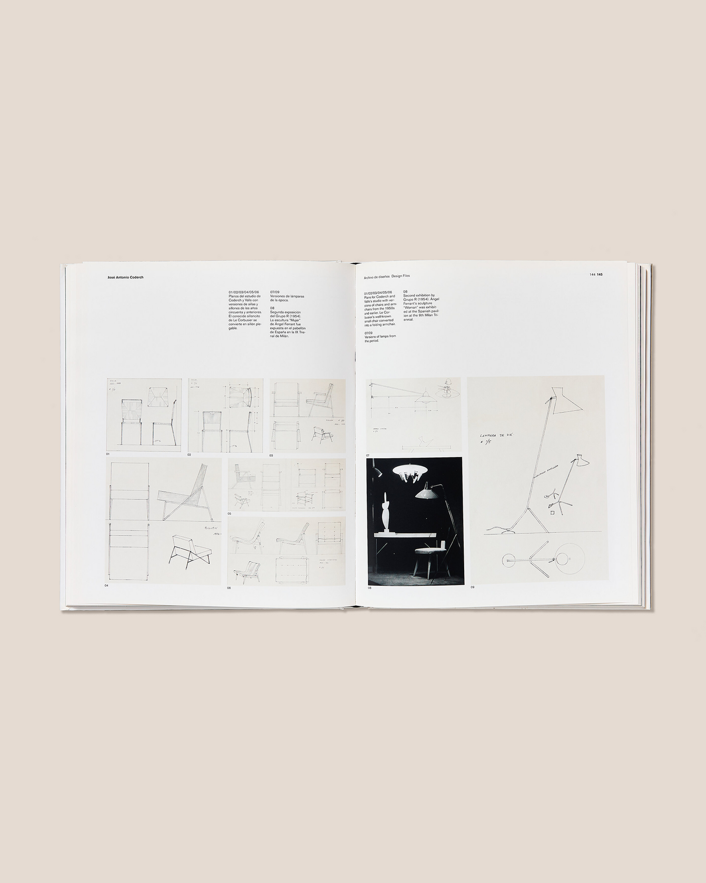 JOSÉ ANTONIO CODERCH - Design Biography Book by Antonio Armesto & Rafael Diez
