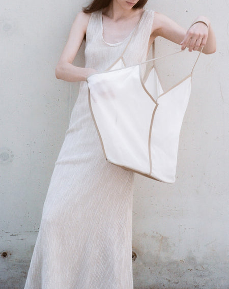 CALELLA LARGE - Silk Tote Bag