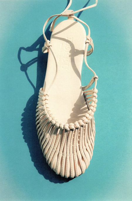 MANTERA - Round-Toe Knotted Sandal