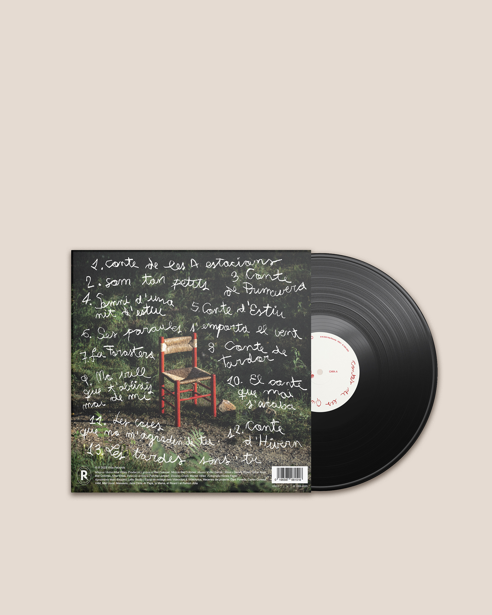 "Contes de Les Quatre Estacions" LP - Socunbohemio Vinyl