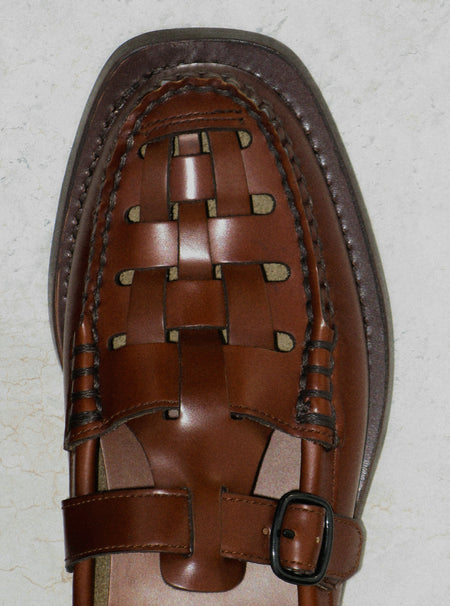 BONELL - FOR ALL - Woven T-bar Mule Loafer