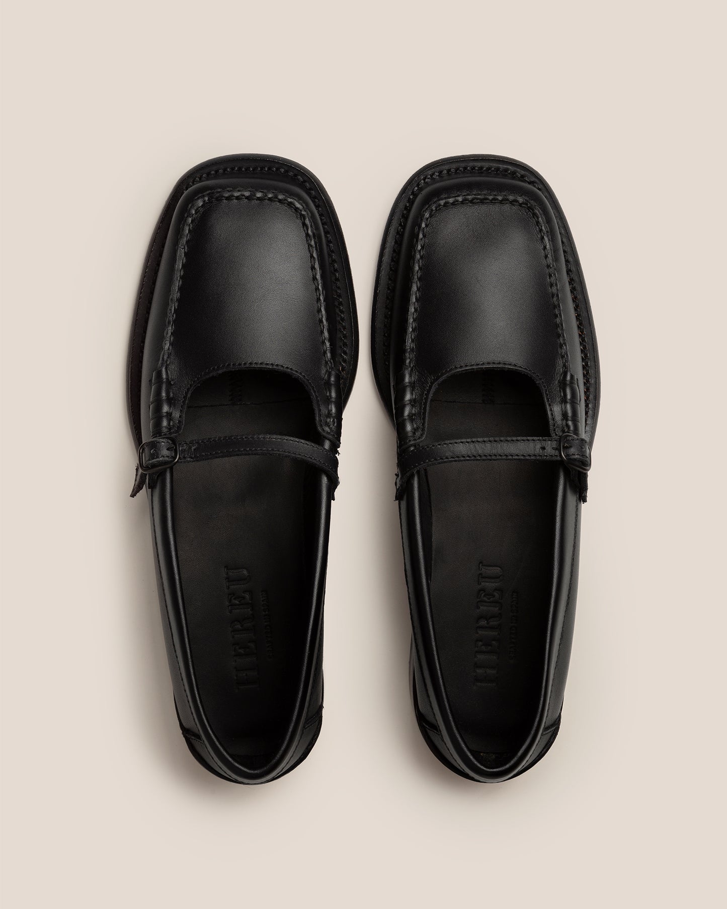 MERCE - Square Toe T-Bar Loafer