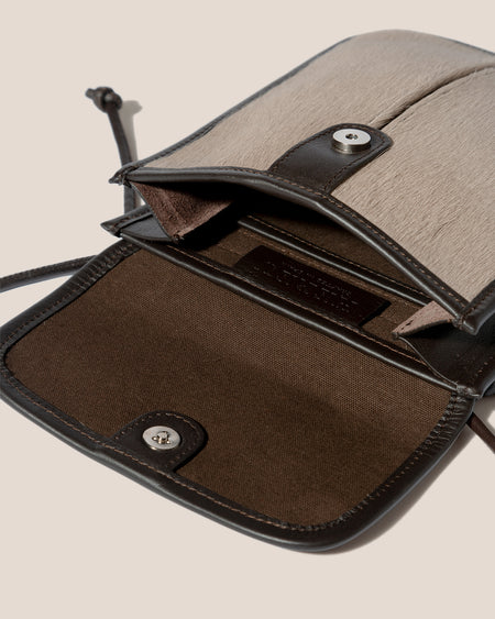TERRA CALF HAIR - Square-Flat Crossbody Bag