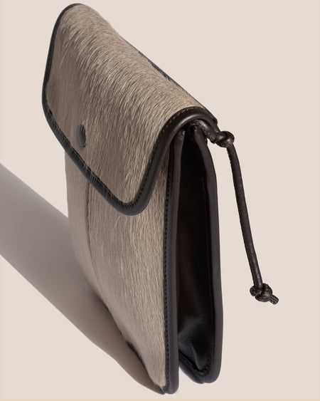 TERRA CALF HAIR - Square-Flat Crossbody Bag