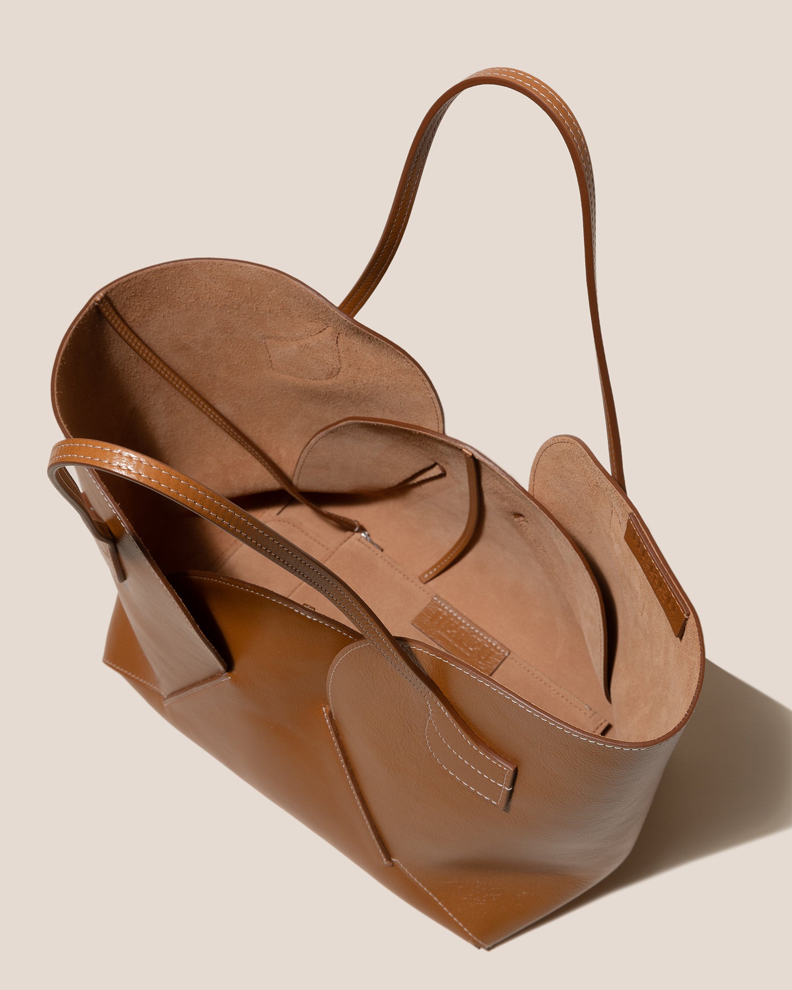 HEREU The Sustainable Edit Coloma Interwoven Tote - Tan