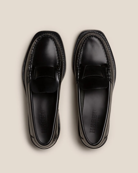 SINEU - Interlaced-detail Slip-on Loafer