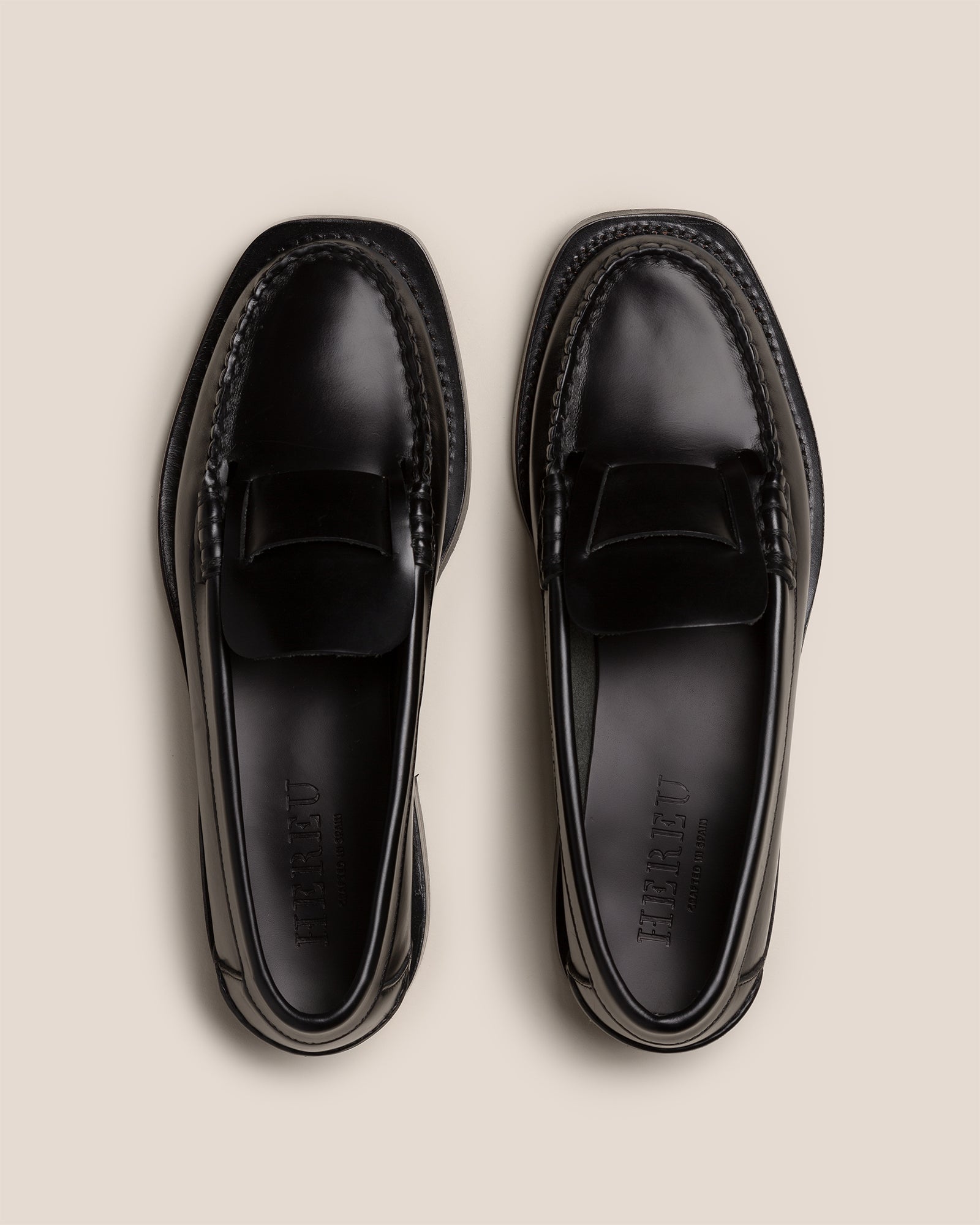 SINEU - Men's Interlaced-detail Slip-on Loafer – Hereu Studio