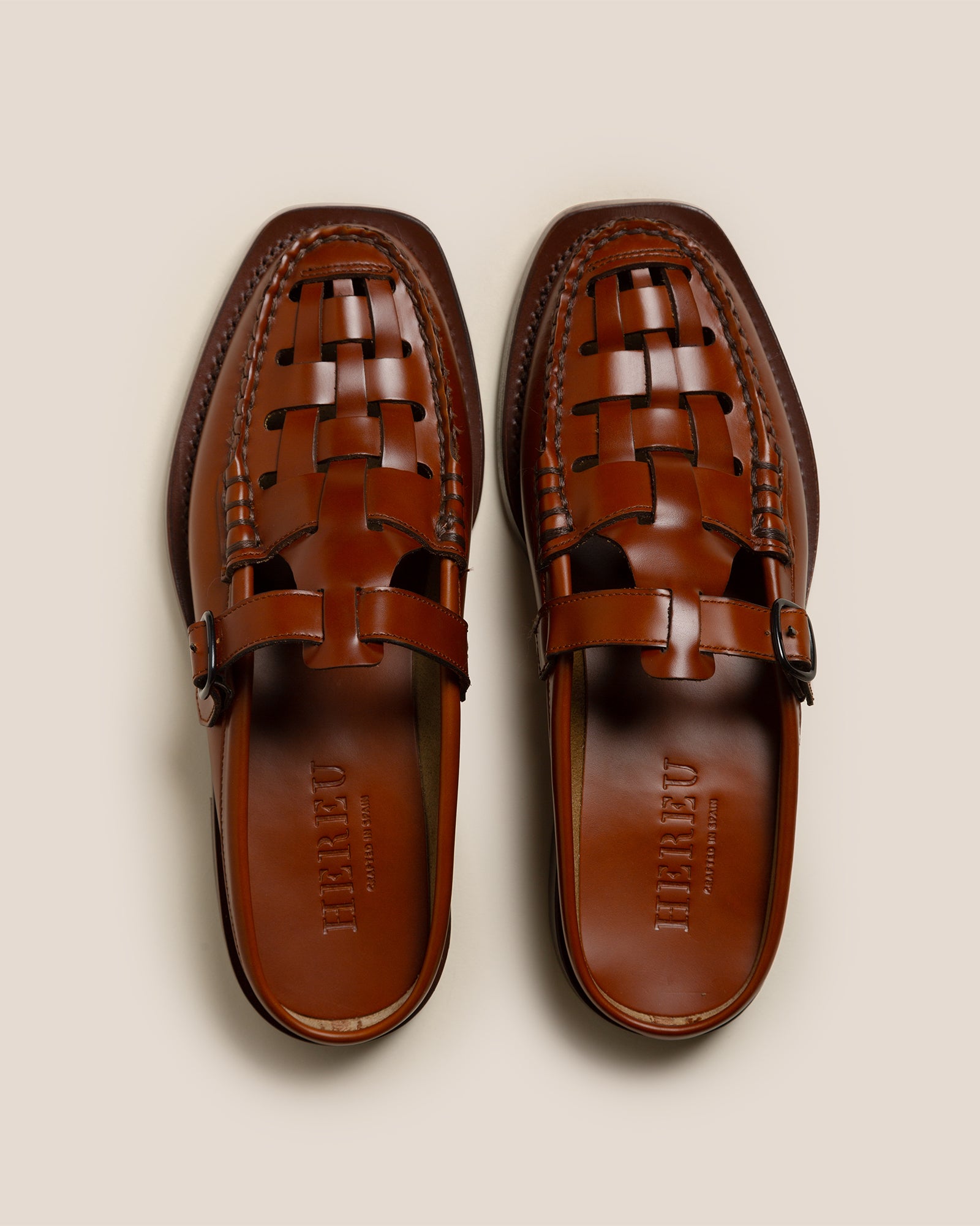 BONELL - FOR ALL - Woven T-bar Mule Loafer