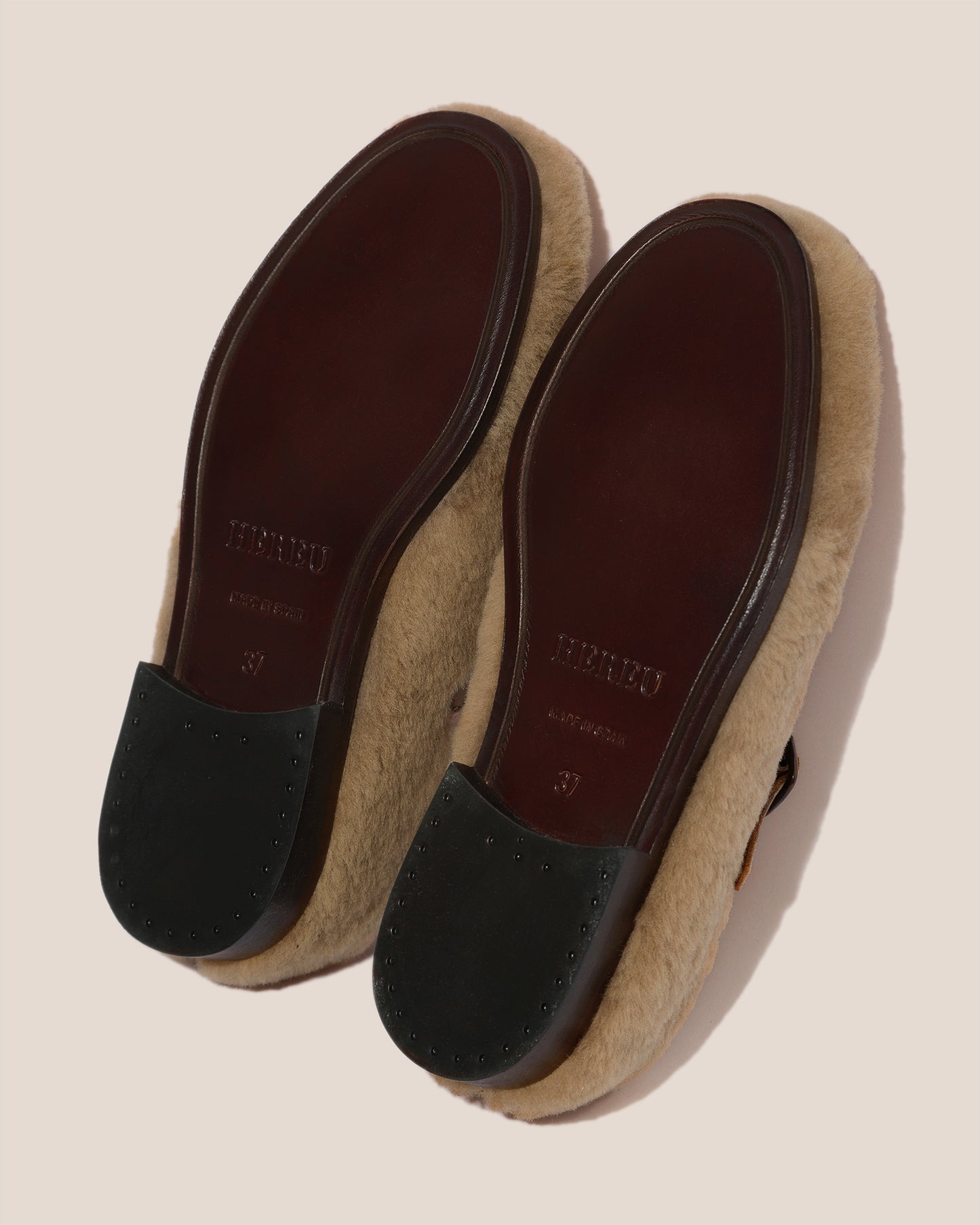 ALBER SHEARLING - T-Bar Loafer