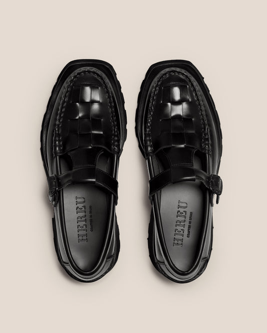 SOLLER SPORT - Men's Tread Sole T-Bar Loafer