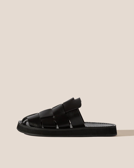 DIRA - Interwoven Slide Sandal