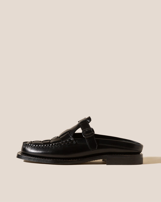 BONELL - FOR ALL - Woven T-bar Mule Loafer