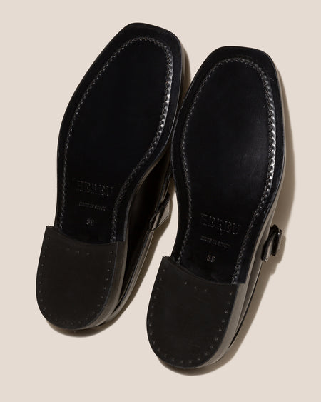 BONELL - Woven T-bar Mule Loafer