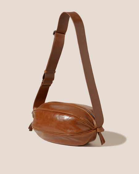BOYA L DISTRESSED - Ball-Shaped Crossbody Bag