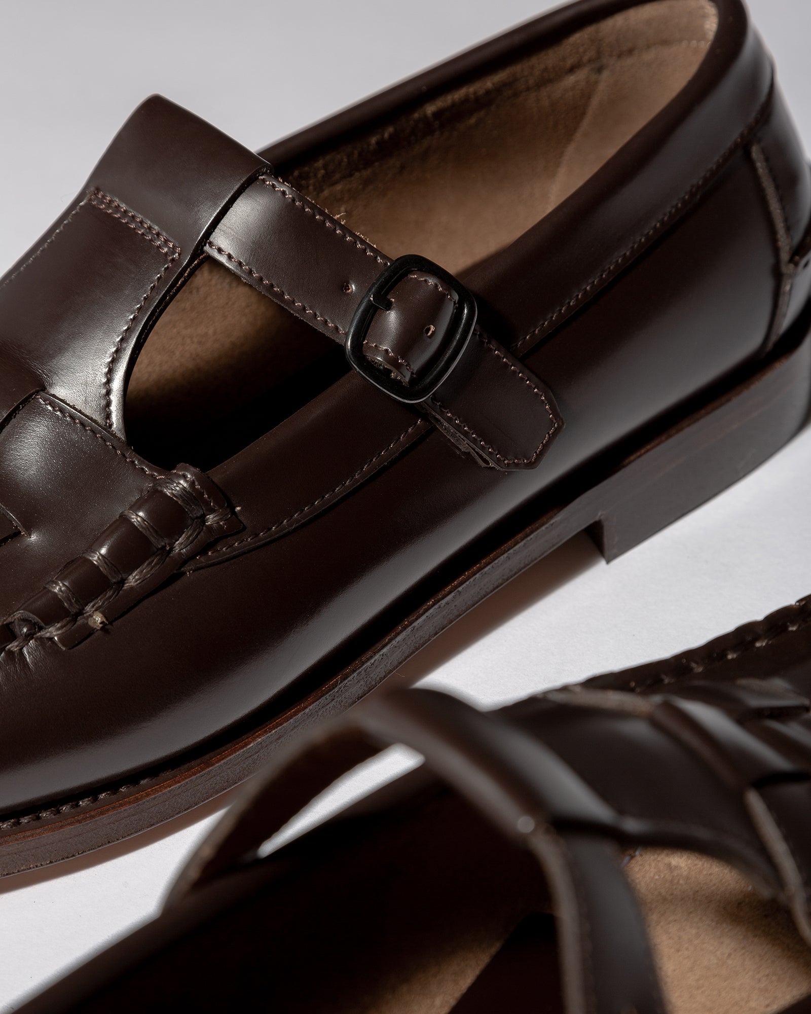 SOLLER - Men's T-bar Moccasin – Hereu Studio