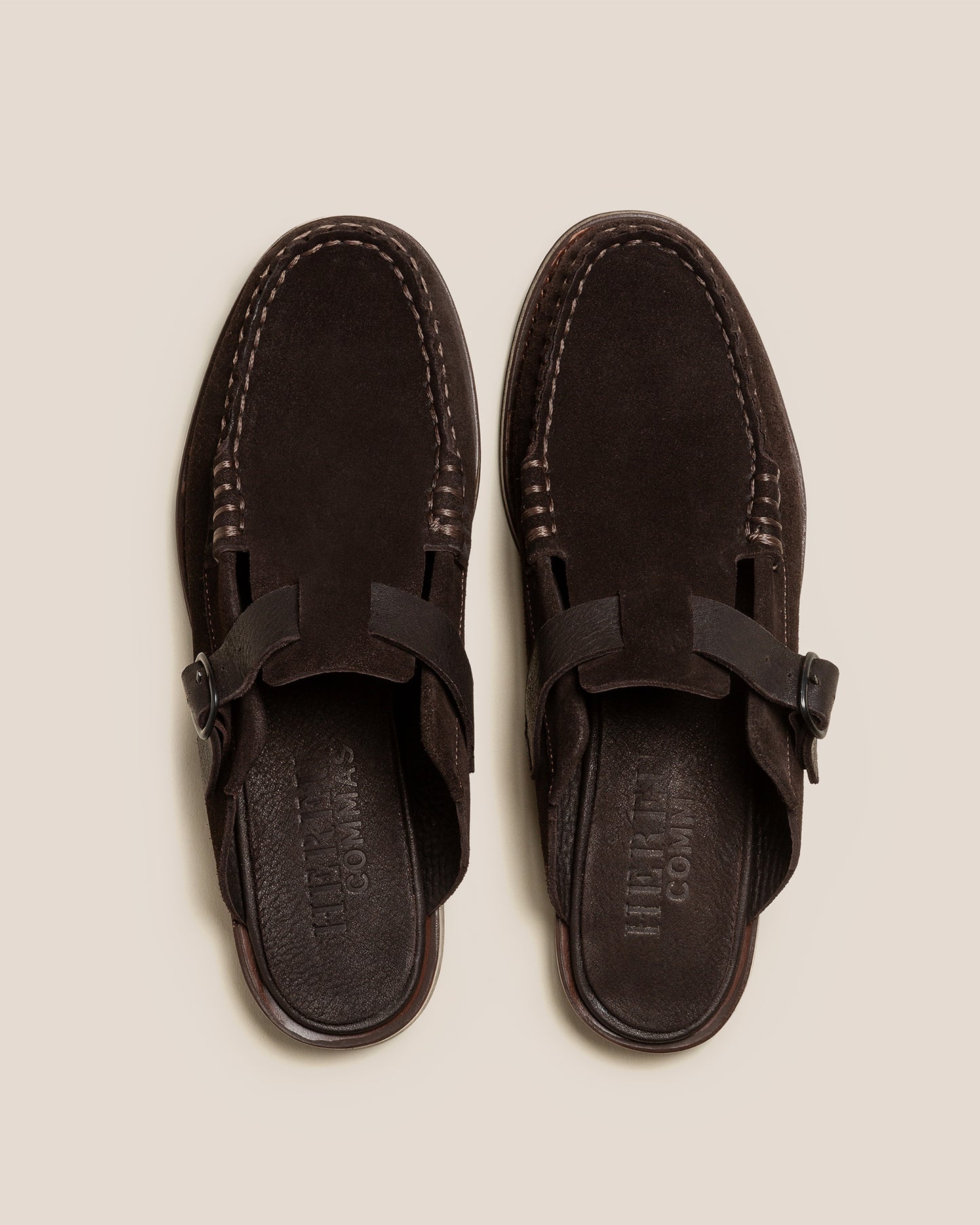 BARRACA - Men's Buckle-strap Mule Loafer