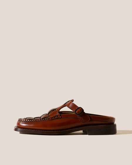 BONELL - FOR ALL - Woven T-bar Mule Loafer