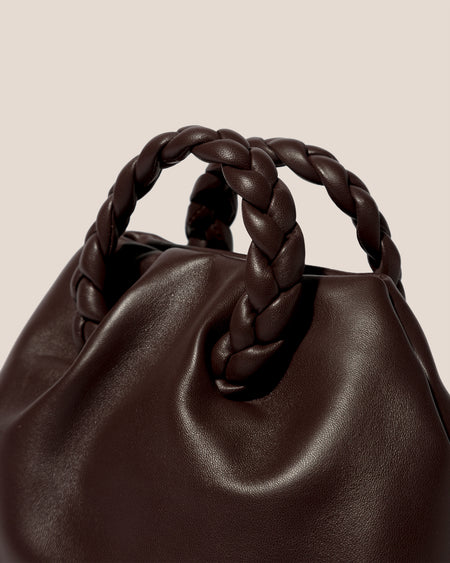 BOMBON - Plaited-handle Leather Handbag