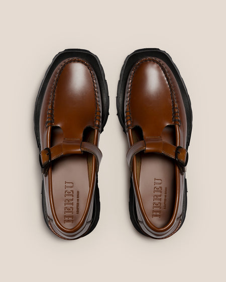 ALBER SPORT - FOR ALL - Tread Sole T-Bar Loafer