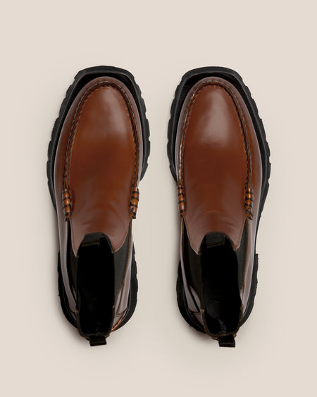 ALDA SPORT - Men's Tread Sole Low-calf Chelsea Boot