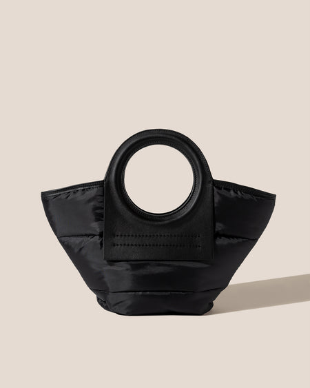 CALA MINI - Mini Nylon-Leather Tote Bag