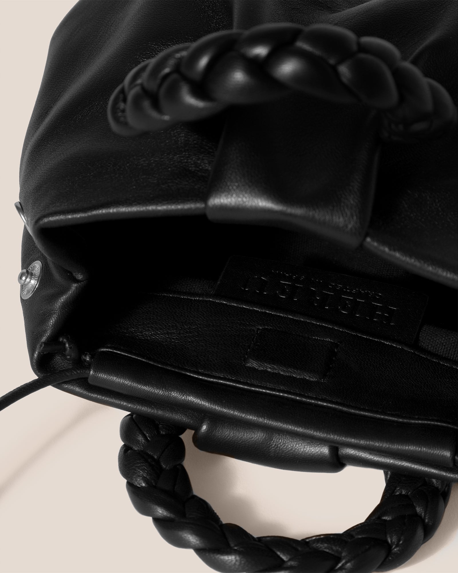 BOMBON - Plaited-handle Leather Handbag