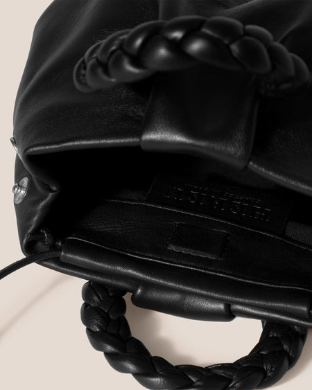 BOMBON - Plaited-handle Leather Handbag