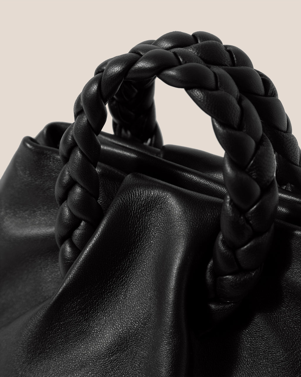 BOMBON - Plaited-handle Leather Handbag