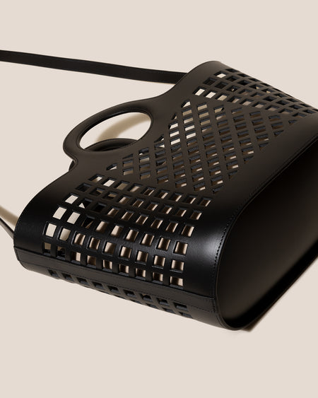 COLMADO - Cut-out Leather Tote Bag