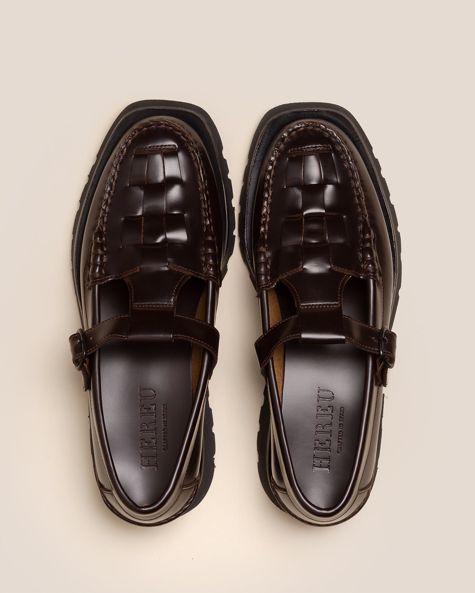 SOLLER SPORT - Tread Sole T-Bar Loafer