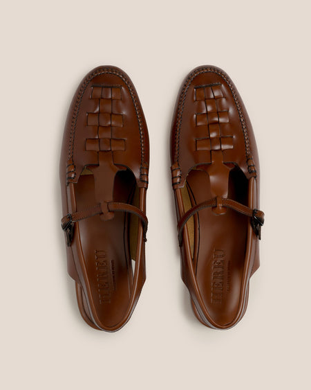 ROQUETA - Slingback T-bar loafer