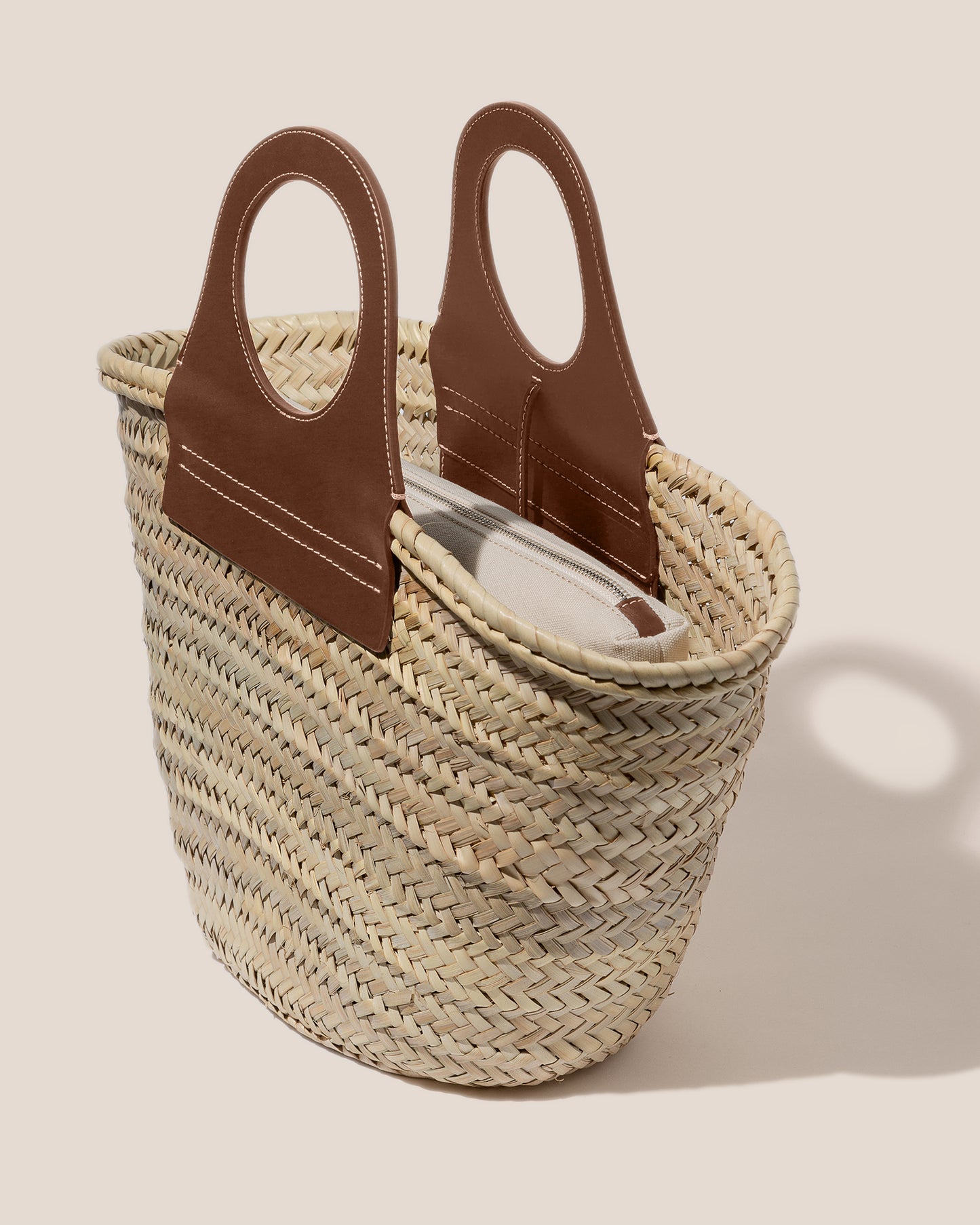 Hereu mini Cabas straw tote bag - ShopStyle