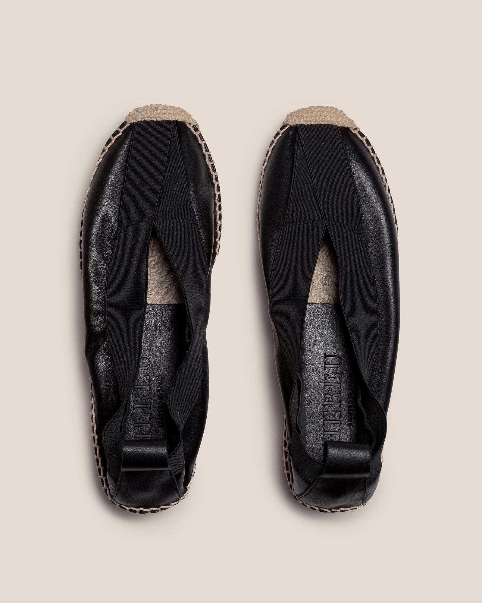 HORTA - Elasticated Espadrille Wedge