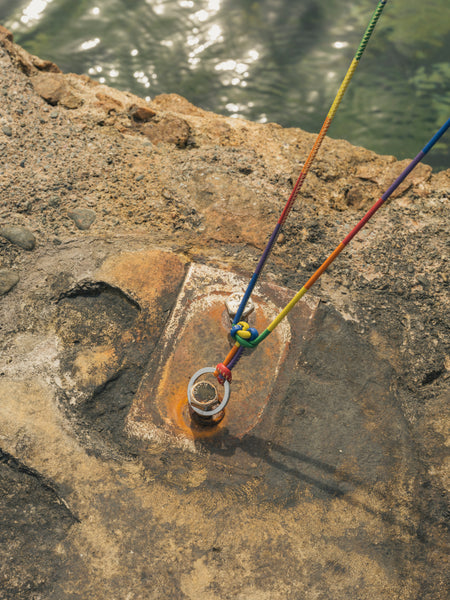 PRIDE KEYCHAIN - Multicoloured Patchwork Keychain