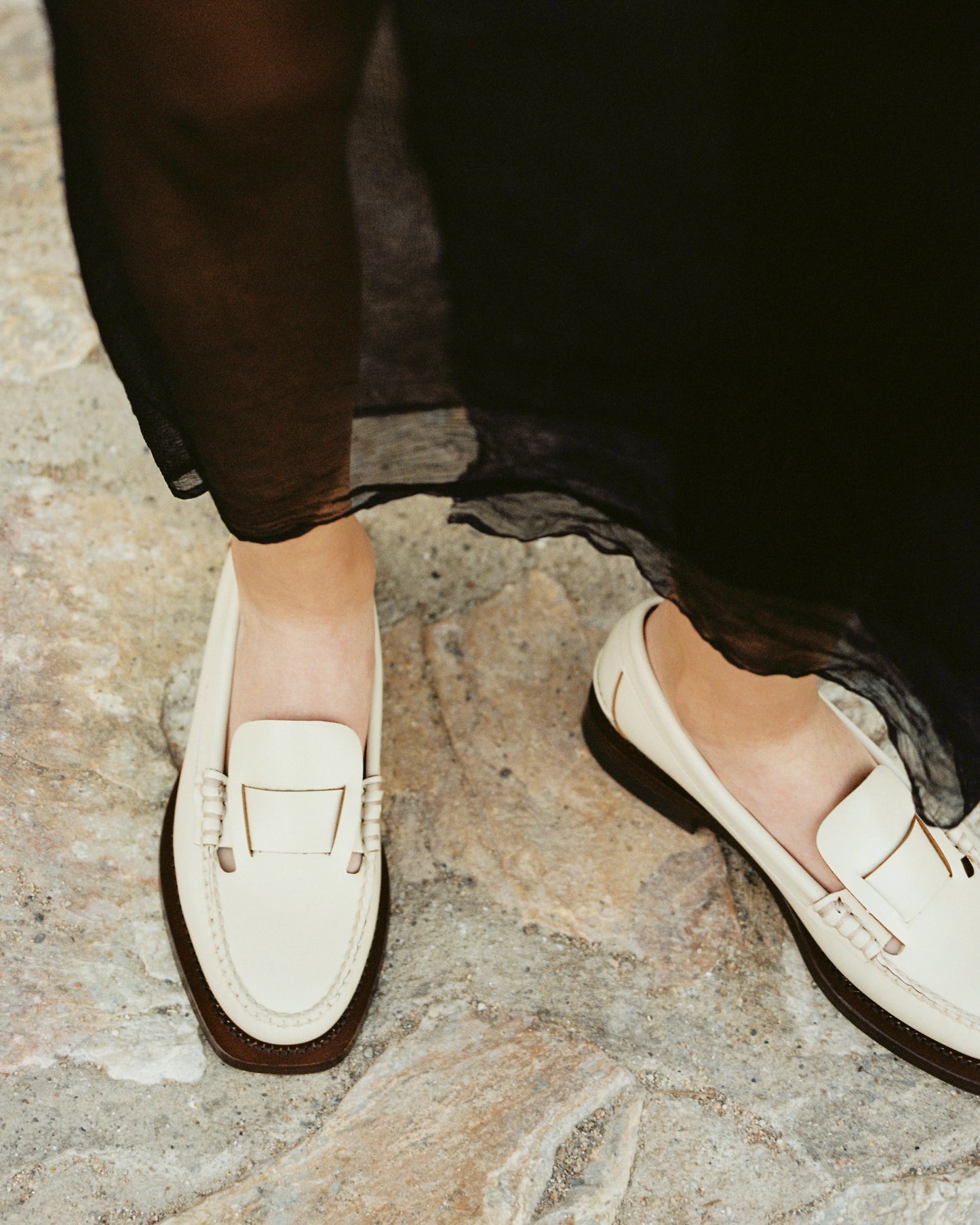 SINEU - Interlaced-detail Slip-on Loafer