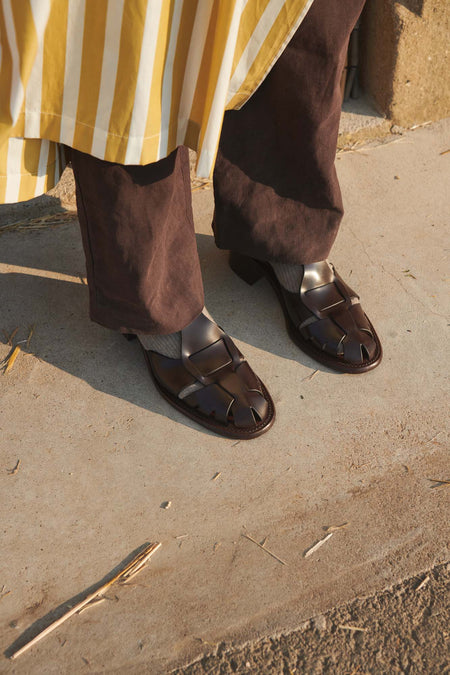 PESCA HEELED - Fisherman Sandal