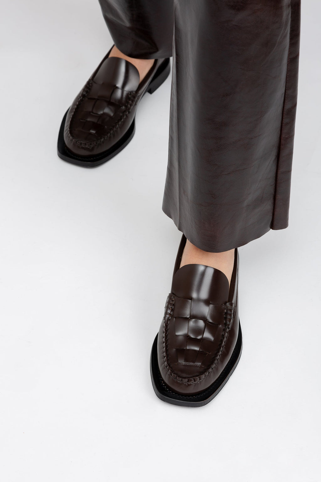 NOMBELA - Interwoven Detail Slip-On Loafer