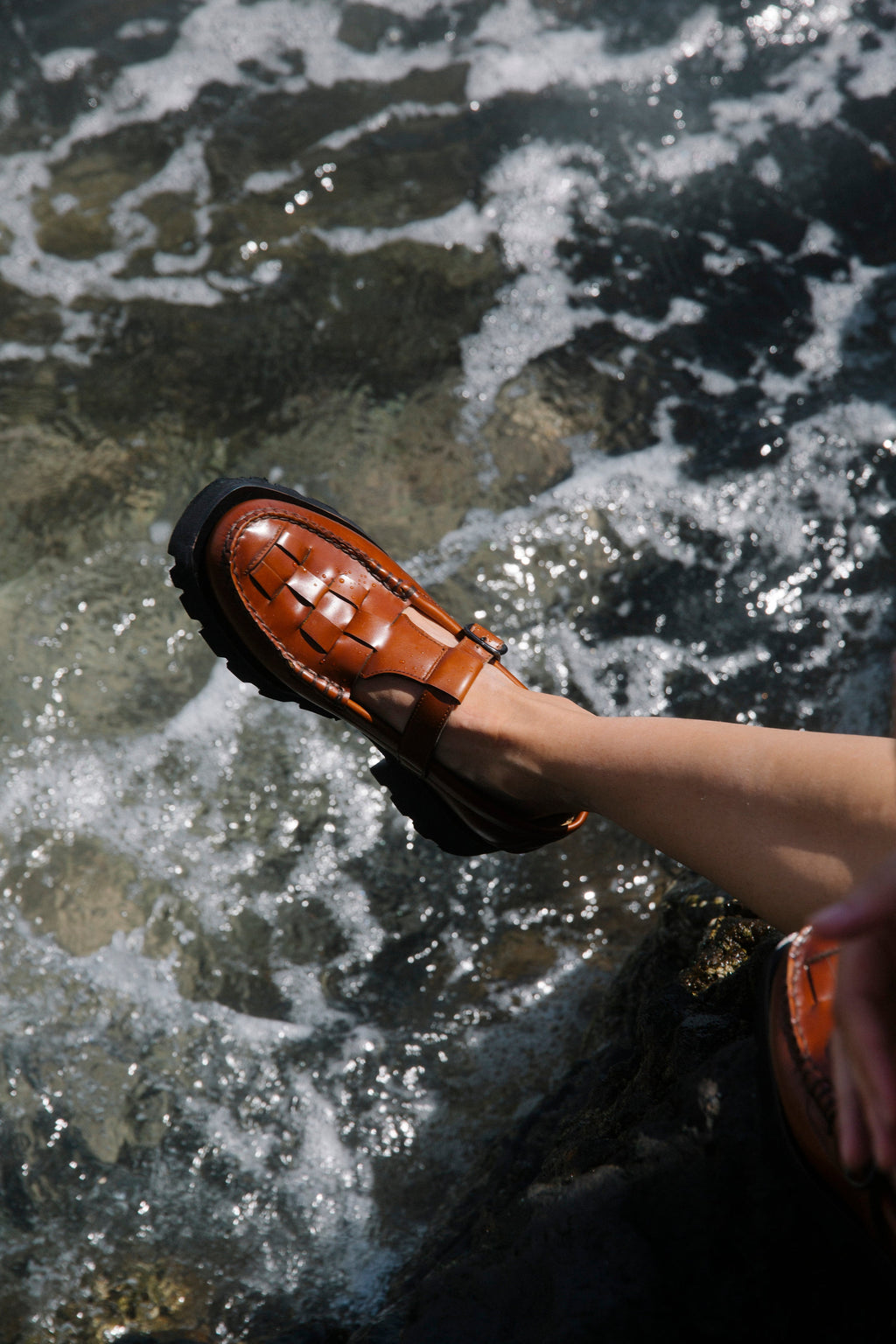 SOLLER SPORT - FOR ALL - Tread Sole T-Bar Loafer